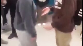 Girl fights gay guy????????????????