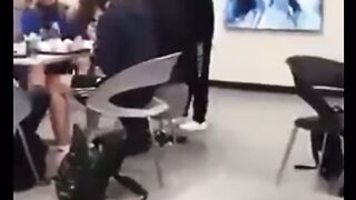 Girl bully gets beaten???????????????? karma is a b!tch