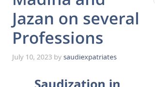 Saudization Will Be Implemented In Two Regions, Up To 70% Of Thousands Of Expats Unemployed