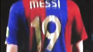 Young Messi drilling skill