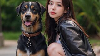 (4k) LookBook Ai We Love Dogs And Goddesses
