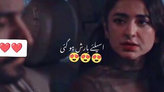 Pakistani drama serial tare bin very emotional moment wahaj Ali and yimna Zaidi