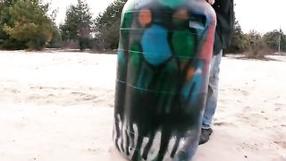 Experiments - Eruption of Big Volcano