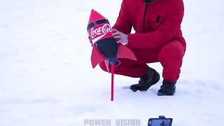 Experiments - Coca Cola Rocket Vs Mentos