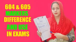 604 and 605 marker | 604 and 605 marker use | How to use cut marker