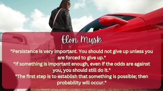 Motivational Quotes by Elon Musk