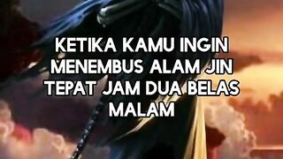 Menembus alam jin