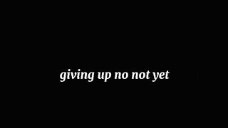 Don't give up lyrics