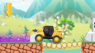 Bulldozer machine game short video