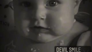 Devil smile for children