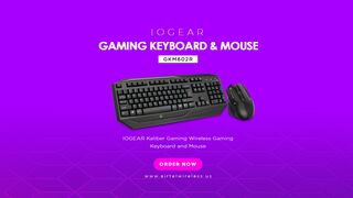 GKM602R IOGEAR Kaliber Gaming Wireless Keyboard and Mouse | Airtel Wireless Inc.
