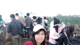 Sunrise di Tebing Keraton Bandung