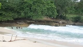 Pantai yang begitu indah