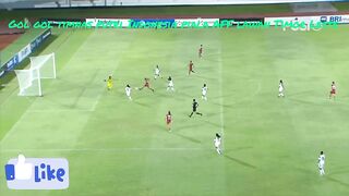 Indonesian women's national team's goal footage against the Timor-Leste women's football team in the 2023 AFF Cup
