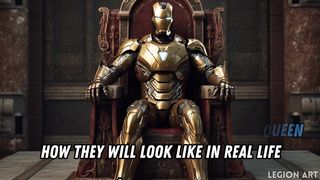 Asking AI What if Marvel and DC Superheroes Became King & Queen