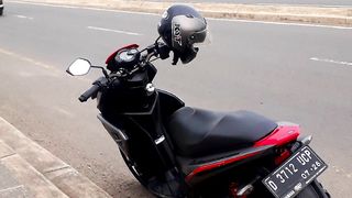 motorbikes that are rarely seen on the streets of Indonesia