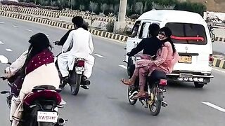 Girl bike rider