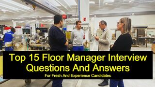 Floor Manager Interview | Top 15 Q&A | for fresh and experience candidates