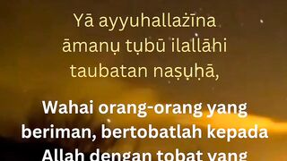 Surat at tahrim ayat 8 Salim bahanan merdu | murottal quran surat at tahrim #salimbahanan