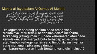 Jangan2 Kita Juga Terjangkit Al Isyq