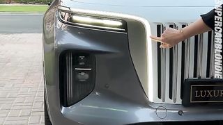 The embodiment of luxury in the Chinese electric car Hongqi E-HS9 ????