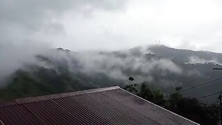 Fog and Rain over the Mountains