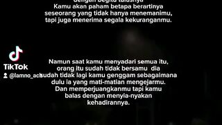 Aku tulus padamu