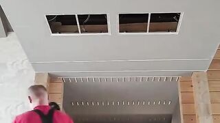 Revamp Your Space: Stunning Decorative Rail Installation with Hidden Hatches