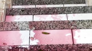Test de chute de bouteilles en verre ????????