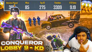 WORLD's RANK 1 HIGH 9KD Conqueror REFLEX Assaulter Payio BEST Moments in PUBG Mobile