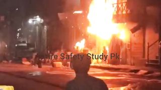 Peshawar fire incident today