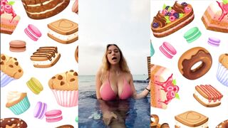 The best Brazilian mommy in water ????❤️