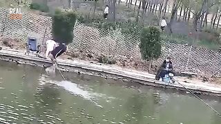 Fishing videos beautiful girl