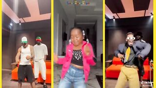 Actress Ebube Obi Sabinus And Broda Shaggi Dance Kizz Daniel - Cough odo TikTok Dance Challenge.