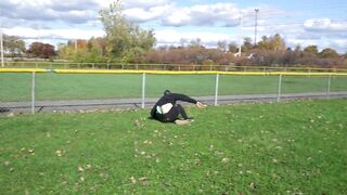 Parkour in real life.