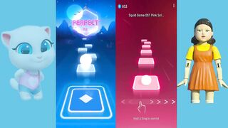 Talking Angela vs Squid Game - Tiles Hop EDM Rush.mp4