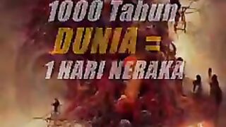 1000 tahun didunia = 1 hari diakhirat
