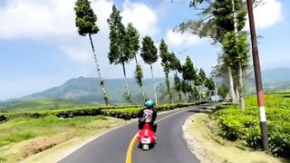 Menikmati keindahan alam Indonesia