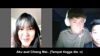 Indonesian Bocil successfully hacks Ome TV citizens' cameras! ???? - Ome International TV