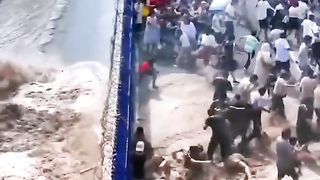 When the ocean does a prank