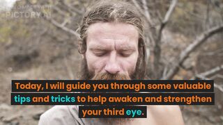 tips and trick on how to open your third eye
