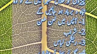 Hadees | 6 Cheezen |  Status