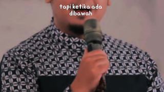 Seorang istri itu dilihat kesetiaannya ketika kita sedang di bawah