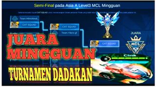 MCL mobile legends weekly champion @angkeljos2