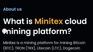 What is minitex cloud mining platform?