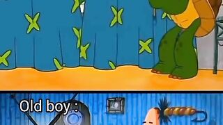 meme old boy tv