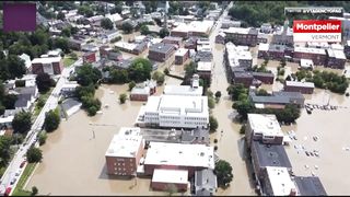 Disaster in Vermont (USA)