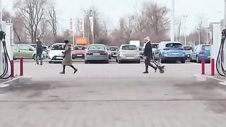 BMW E28 Street drifting V8 PURE SOUND 2