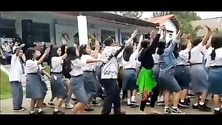 Party Dance In the School
