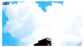 Little cat want to FLY
